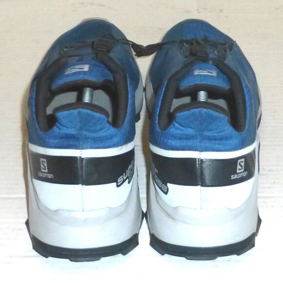 Salomon Supercross Men's Trail Running Contagrip Shoes Blue Size: 14 409303 - Picture 2 of 9